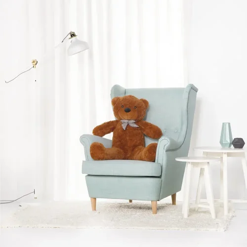 Teddyway Popo Suuri Pehmonalle, Pehmeä Lelu, 100 Cm, Tummanruskea