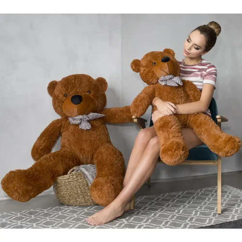 Teddyway Butt Stor Plysch, Mjukisdjur, 160 Cm, Mörkbrun