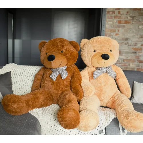 Teddyway Big Butt Plysch, Mjukisdjur, 200 Cm, Mörkbrun