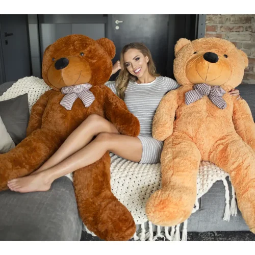 Teddyway Big Butt Plysch, Mjukisdjur, 200 Cm, Mörkbrun