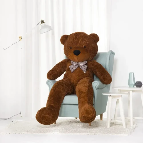 Teddyway Popo Suuri Pehmonalle, Pehmeä Lelu, 200 Cm, Tummanruskea