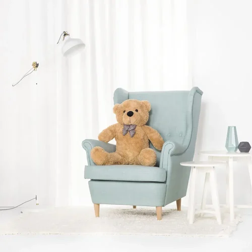 Teddyway Popo Suuri Pehmonalle, Pehmeä Lelu, 100 Cm, Vaaleanruskea