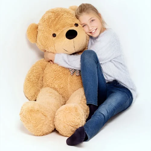 Teddyway Big Butt Plyschleksak, Mjukisdjur, 130 Cm, Ljusbrun