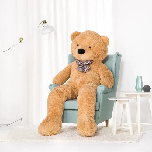 Teddyway Popo Suuri Pehmonalle, Pehmeä Lelu, 200 Cm, Vaaleanruskea