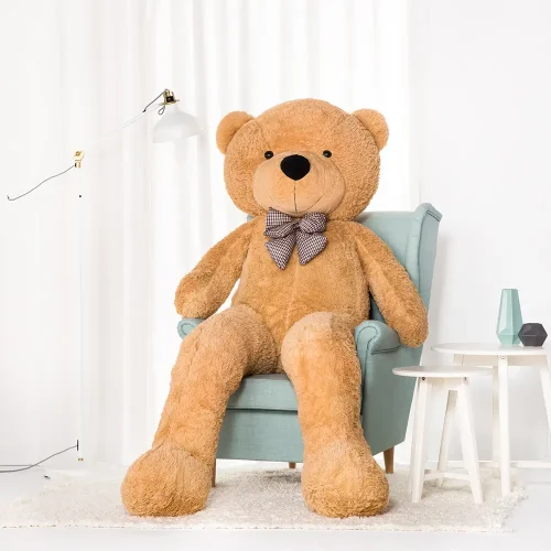 Teddyway Big Butt Plush Toy, Soft Toy, 220 Cm, Light Brown