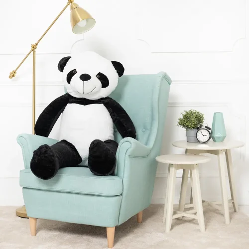 Suuri pehmopanda, pehmolelu, 130 cm, mustavalkoinen, Vovo