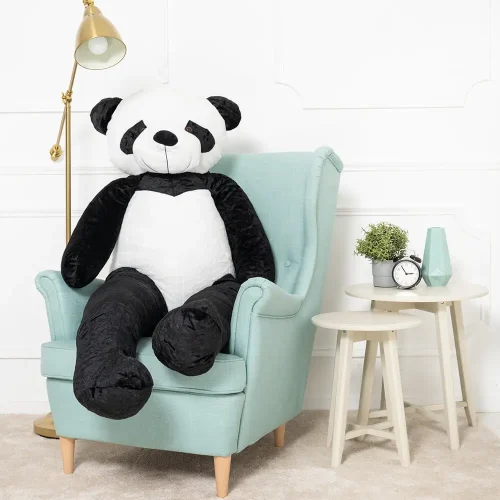 Suuri pehmopanda, pehmolelu, 200 cm, mustavalkoinen, Vovo