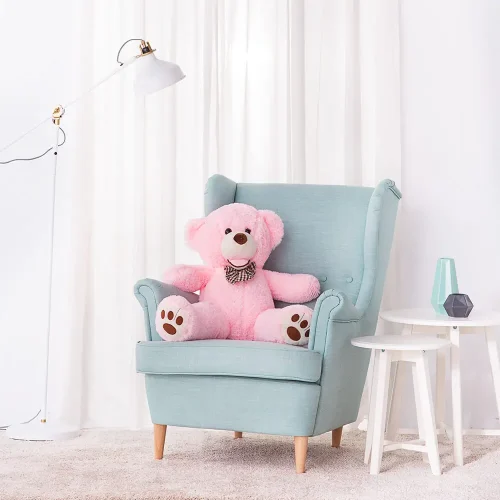 Teddyway Bobo Large Plush, Soft Toy, 100 Cm, Pink