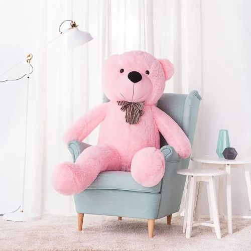 Teddyway Popo Suuri Pehmonalle, Pehmeä Lelu, 160 Cm, Vaaleanpunainen