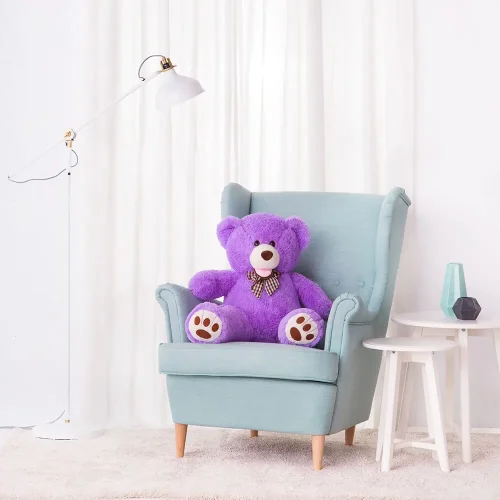 Teddyway Bobo Suuri Pehmonalle, Pehmeä Lelu, 100 Cm, Violetti