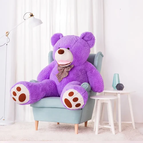 Teddyway Bobo Suuri Pehmonalle, Pehmeä Lelu, 160 Cm, Violetti