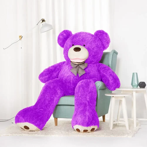 Teddyway Bobo Suuri Pehmonalle, Pehmeä Lelu, 200 Cm, Violetti