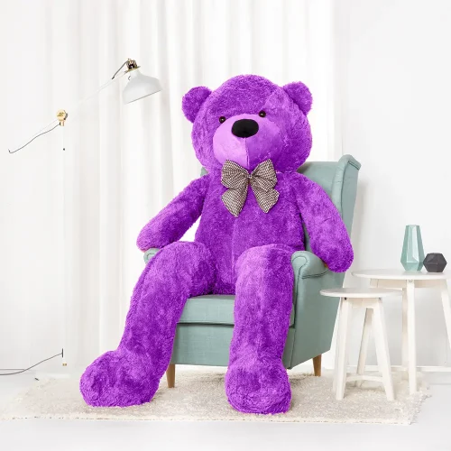 Teddyway Popo Stor Plysch, Mjukisdjur, 220 Cm, Lila