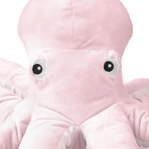 Large Squid Plush Toy, 80 Cm, Pink, Garden