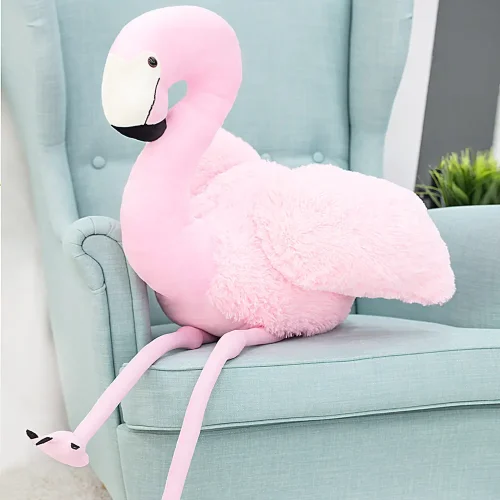 Suuri pehmoinen flamingo, pehmolelu, 125 cm, vaaleanpunainen, Fofo