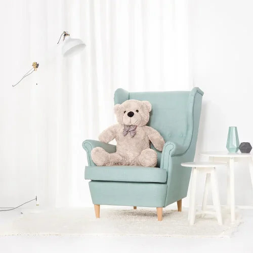 Teddyway Popo Suuri Pehmonalle, Pehmeä Lelu, 100 Cm, Harmaa