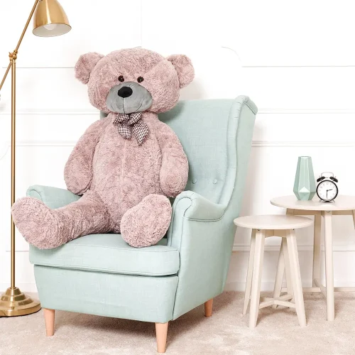 Teddyway Popo Suuri Pehmonalle, Pehmeä Lelu, 130 Cm, Harmaa