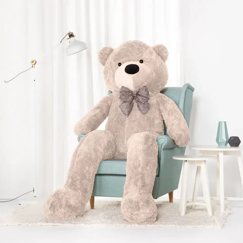 Teddyway Popo Suuri Pehmonalle, Pehmeä Lelu, 200 Cm, Harmaa