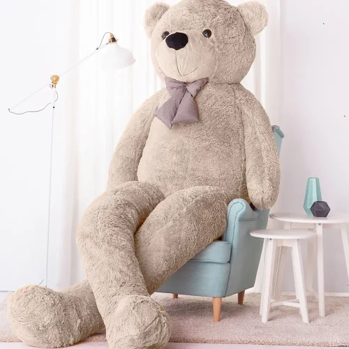 Teddyway Popo Suuri Pehmonalle, Pehmeä Lelu, 300 Cm, Harmaa