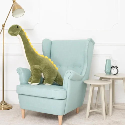 Suuri Pehmo Dinosaurus, Pehmolelu, 110 Cm, Vihreä, Tobo