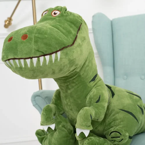 Suuri Pehmo Dinosaurus, Pehmolelu, 100 Cm, Vihreä, Deno