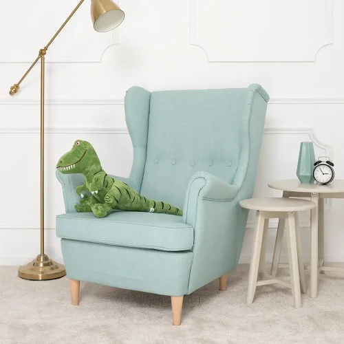 Pehmolelu Dinosaurus, 70 Cm, Vihreä, Deno