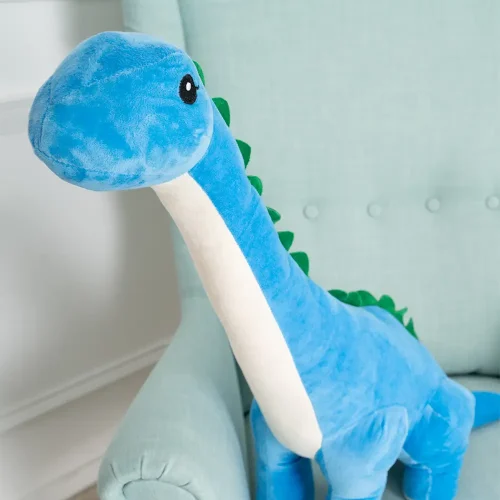 Suuri Pehmo Dinosaurus, Pehmolelu, 150 Cm, Sininen, Tobo