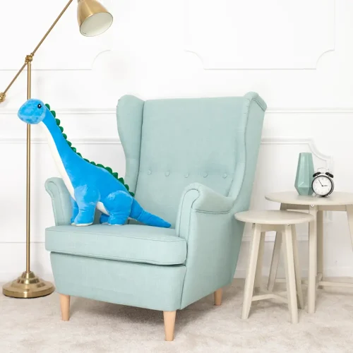 Pehmolelu Dinosaurus, 80 cm, Sininen, Tobo