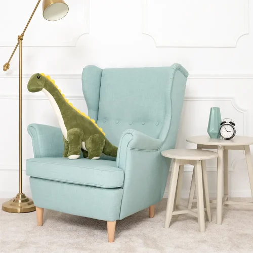 Pehmolelu Dinosaurus, 80 cm, Vihreä, Tobo