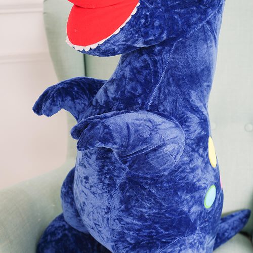 Suuri Pehmo Dinosaurus, Pehmolelu, 160 Cm, Sininen, Gogo