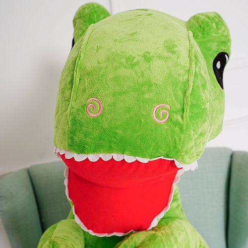 Suuri Pehmo Dinosaurus, Pehmolelu, 160 Cm, Vihreä, Gogo