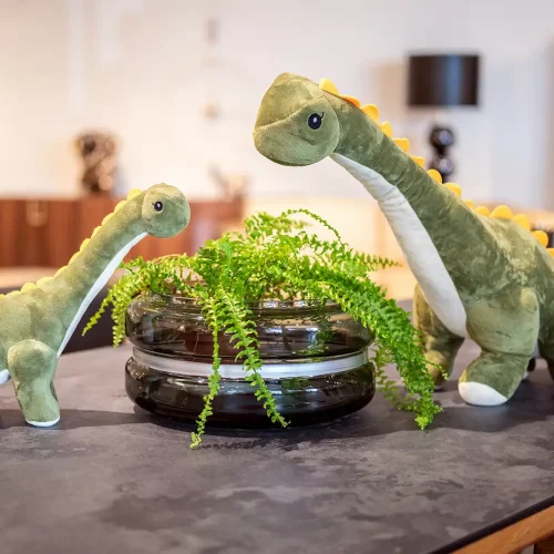 Pehmolelu Dinosaurus, 80 cm, Vihreä, Tobo