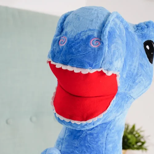 Suuri Pehmo Dinosaurus, Pehmolelu, 160 Cm, Vaaleansininen, Gogo