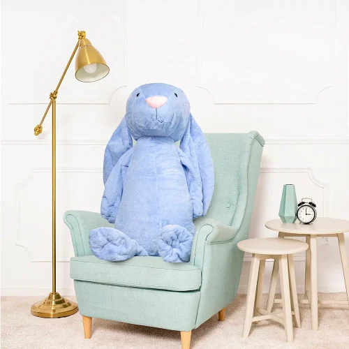 Iso pehmopupu, pehmolelu, 120 cm, sininen, Bani