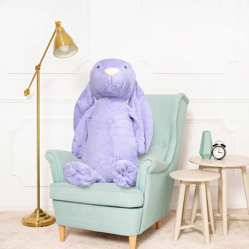 Iso Pehmolelu Pupu, 120 Cm, Violetti, Bani