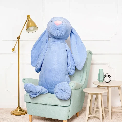 Iso pehmopupu, pehmolelu, 160 cm, sininen, Bani