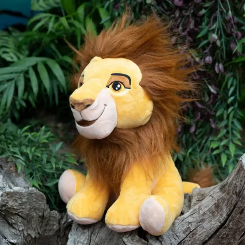 Gosedjur Disney Lejonkungen Mufasa, 25 cm, gul