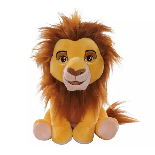 Pehmolelu Disney Leijonakuningas Mufasa, 25 cm, ​​keltainen