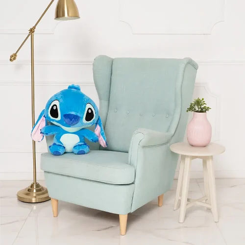 Plysch Disney Lilo & Stitch Stitch Lilo och Stitch Stitch, Plyschleksak, 50 cm, Blå