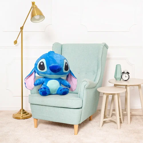 Stor plysch Disney Lilo & Stitch Stitch Lilo och Stitch Stitch, plyschleksak, 60 cm, blå