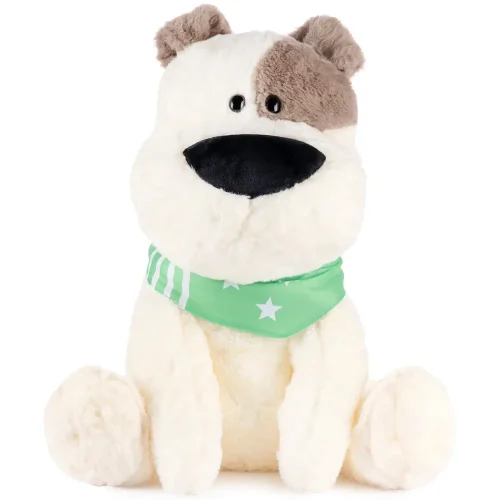Plush Dog, Soft Toy, 50 Cm, White, Feri