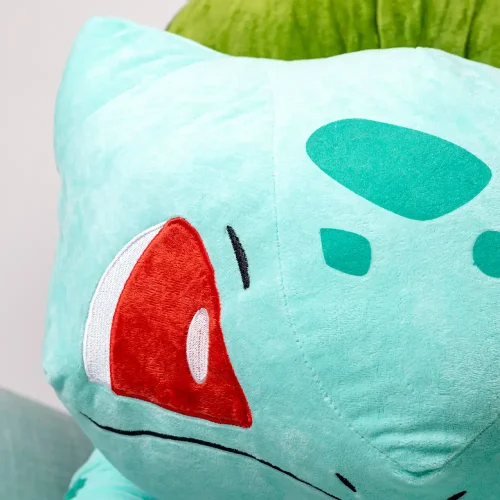 Stor plyschleksak Pokémon Bulbasaur, plyschleksak, 90 cm, grön