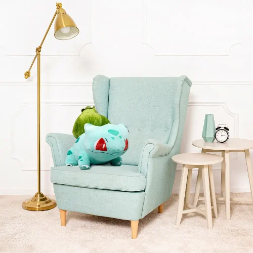 Plyschleksak Pokémon Bulbasaur Balbazaur, 40 cm, grön