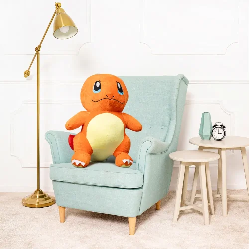 Stor plysch Pokémon Charmander Charmander, plyschleksak, 60 cm, orange