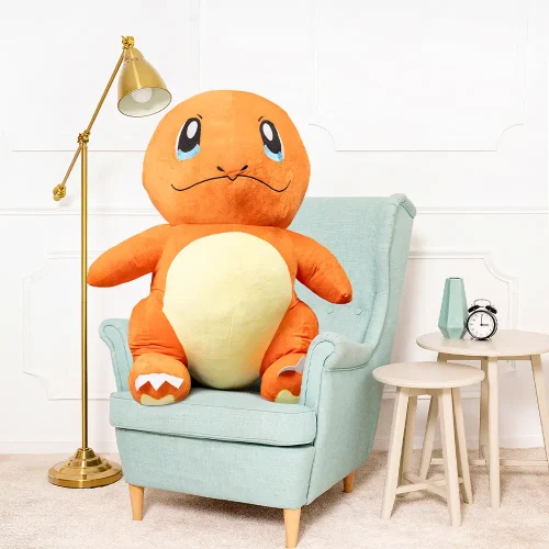 Stor plysch Pokémon Charmander Charmander, plyschleksak, 90 cm, orange